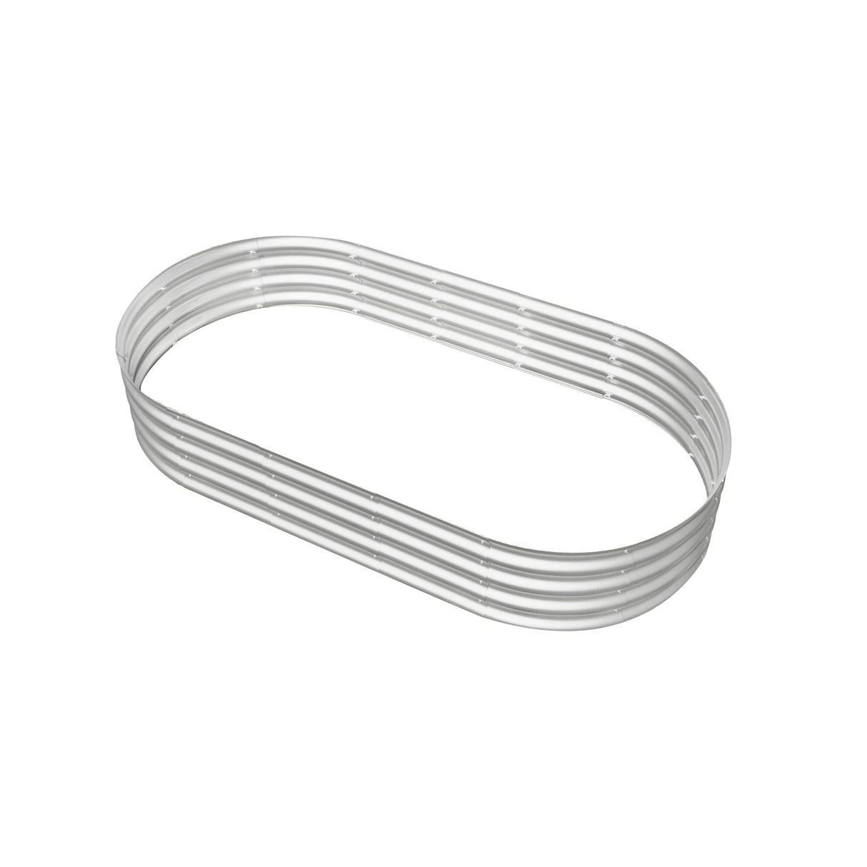 Heavy Duty Galvanized Raised Garden Bed Kit For Vegetables, Flowers & Herbs