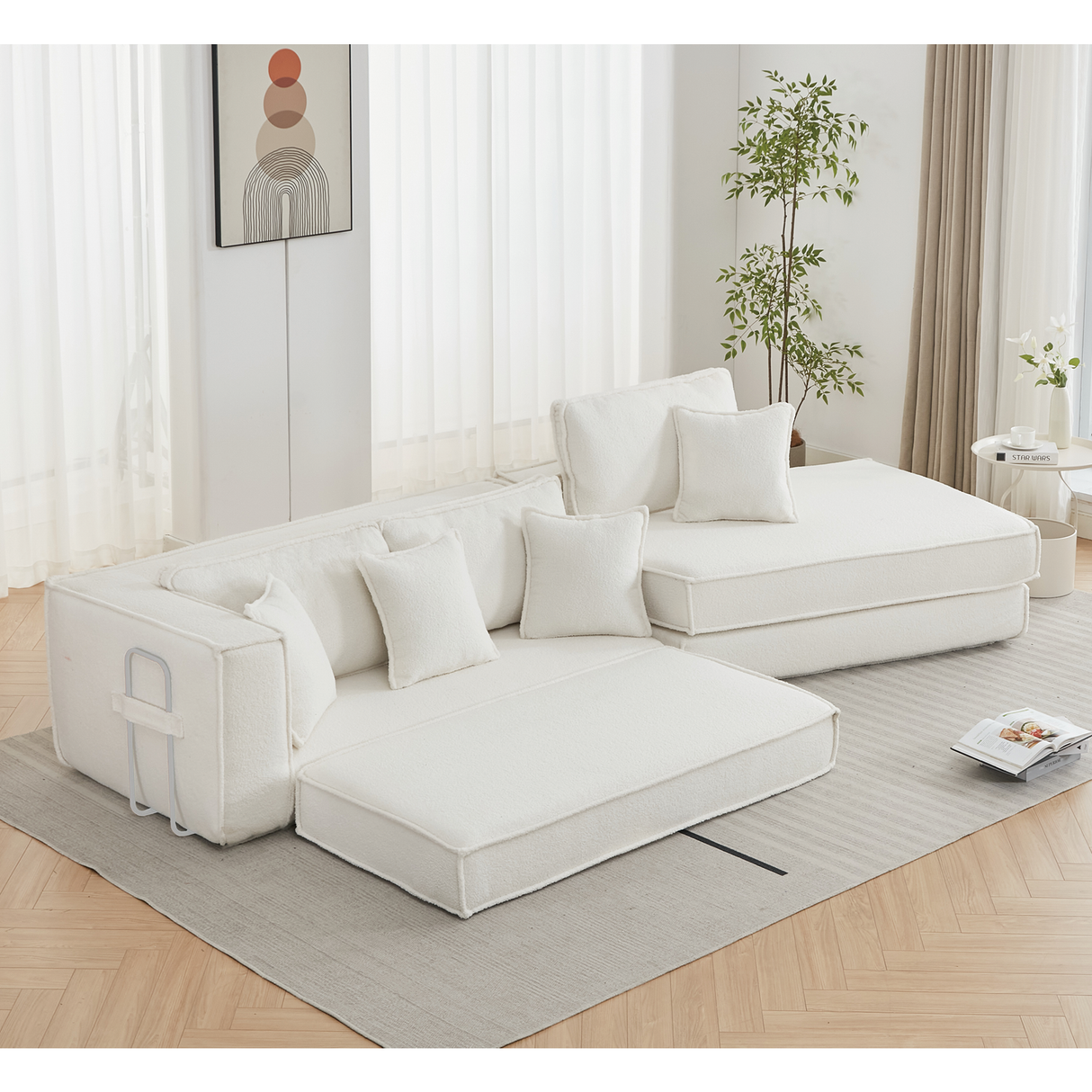 Folding Convertible Sleeper Sofa Bed