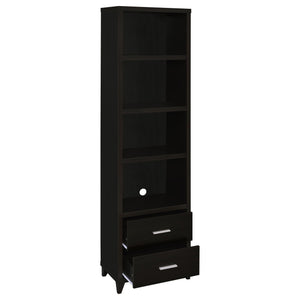 Barnaby - 4 Piece Rectangular Entertainment Center - Cappuccino