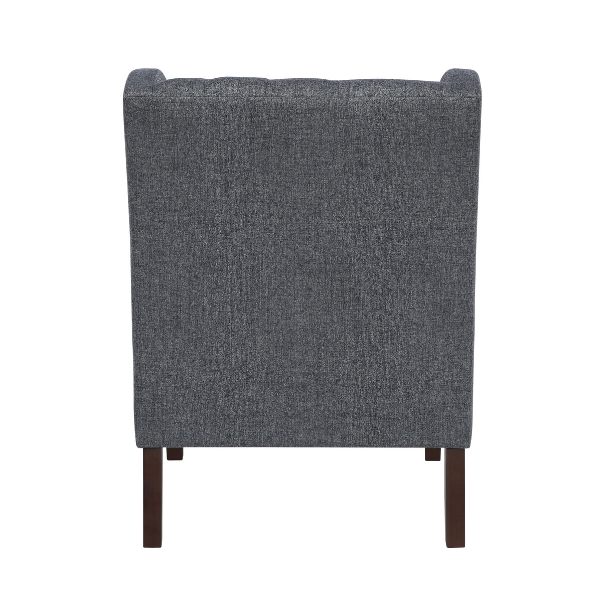 Button-Tufted Upholstered High Back Accent Chair