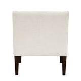 Contemporary Button Tufted Accent Chair