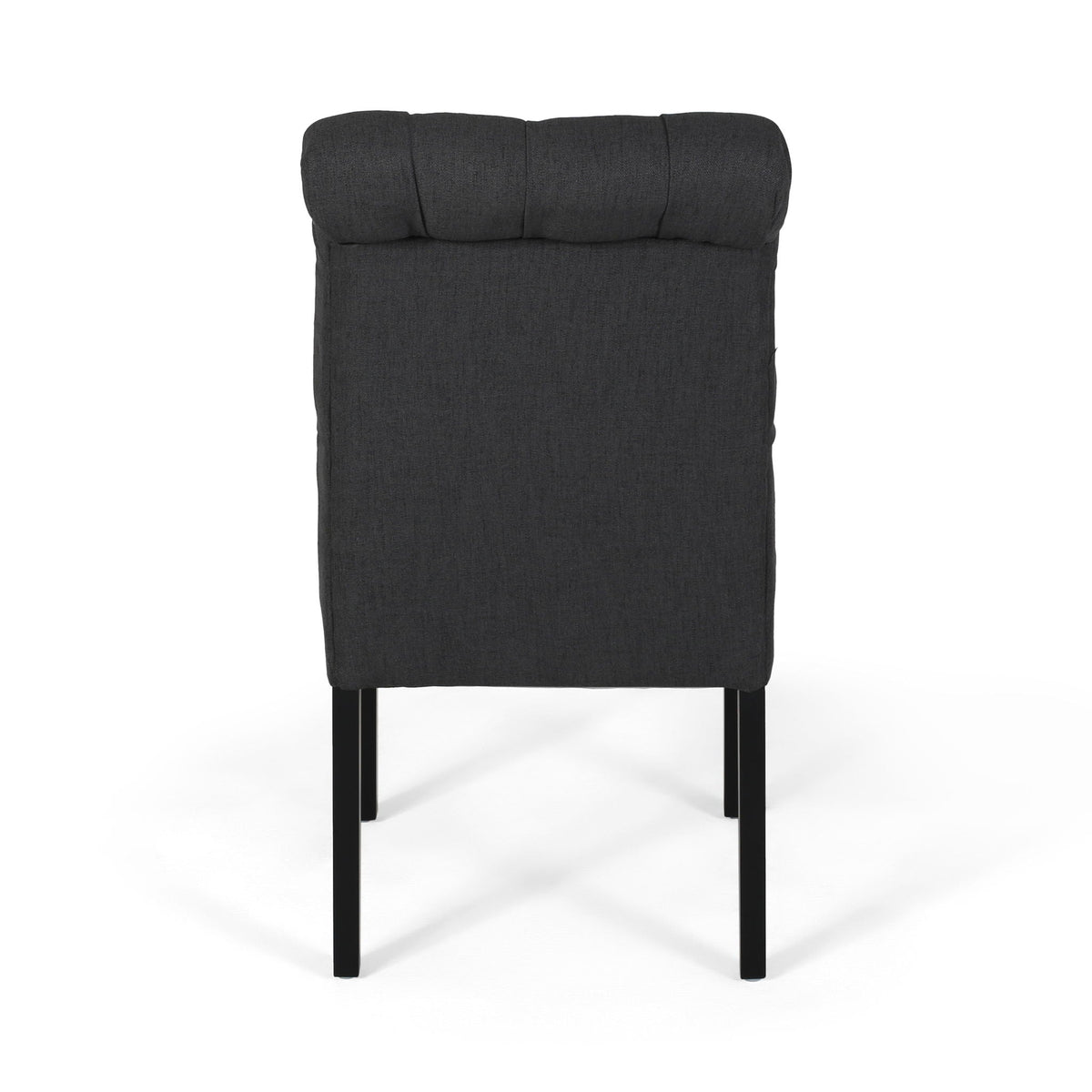 Broxton - Tuft Dining Rolltop Chairs With Button Tufted Backrest (Set of 2)