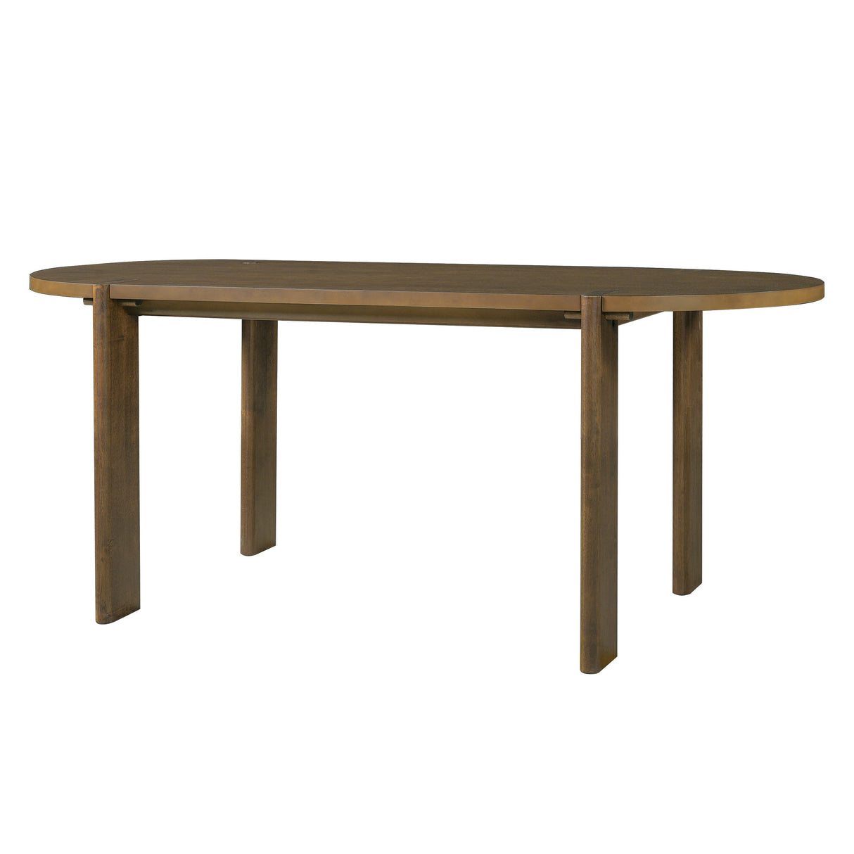 Modern Wooden Dining Table for 4 to 6 People, 71" Large