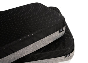 Performance Dog Bed with Ventilated Foam - Grey