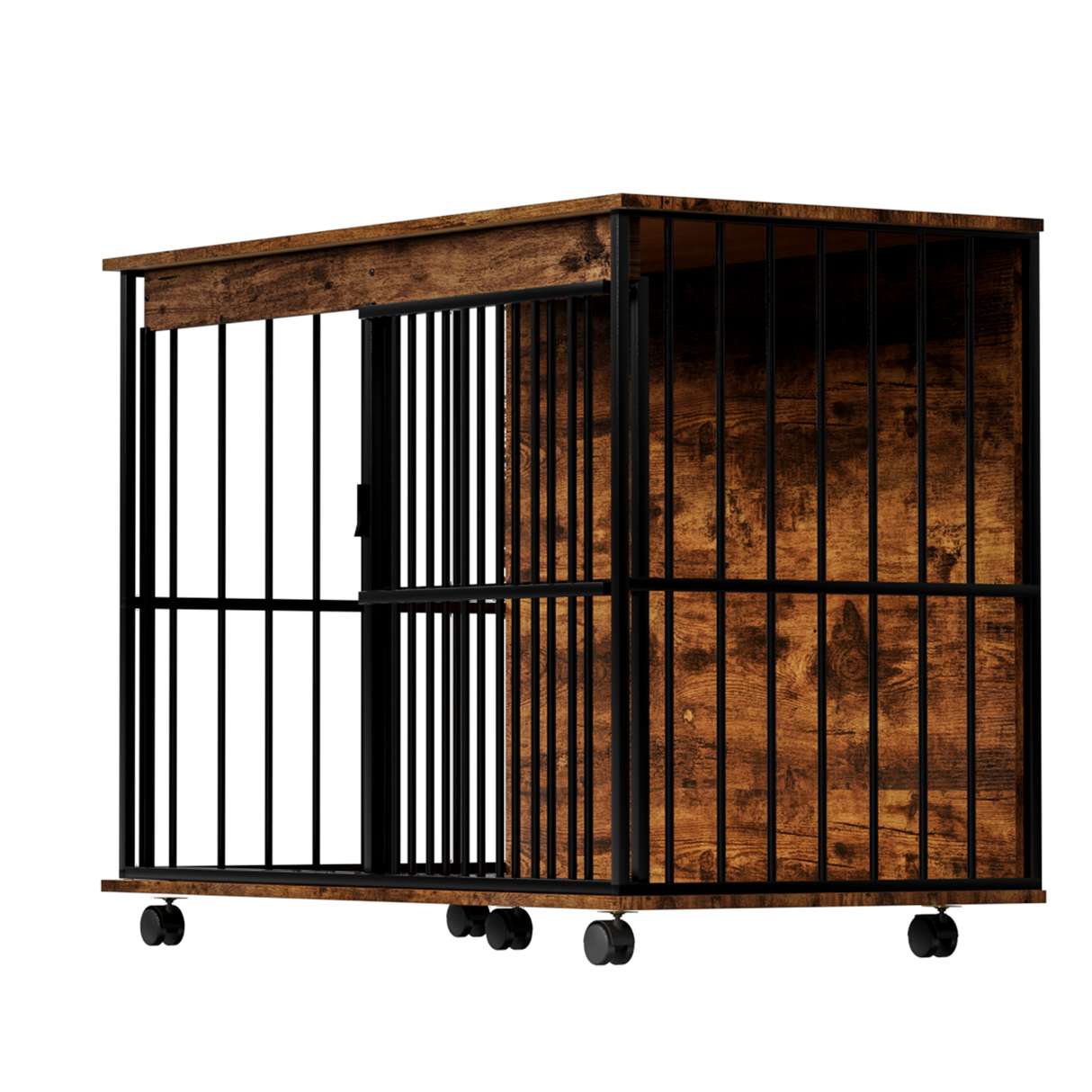Large Wooden Dog Crate Furniture