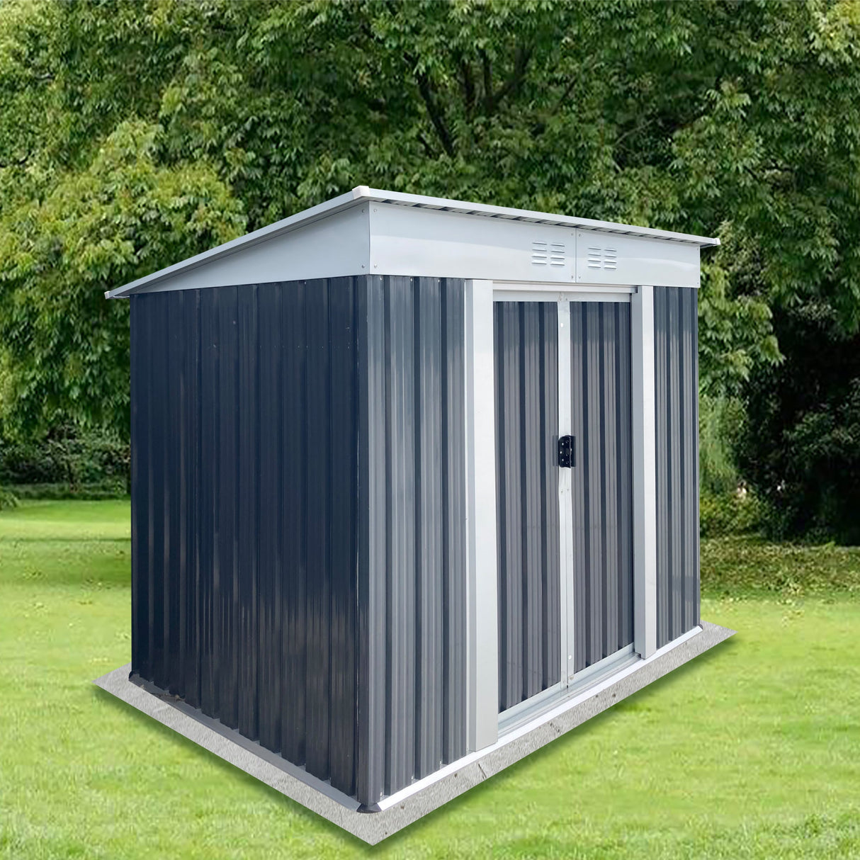 Outdoor Storage Sheds 6FTx4FT Pent Roof