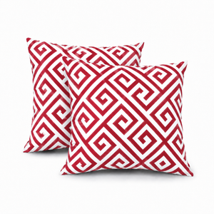 2 Pack Outdoor Pillow Covers - 18x18 Inch