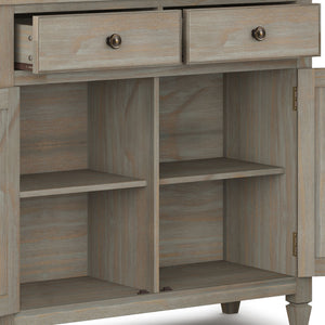 Entryway Storage Cabinet with Adjustable Shelves - Multiple Colors