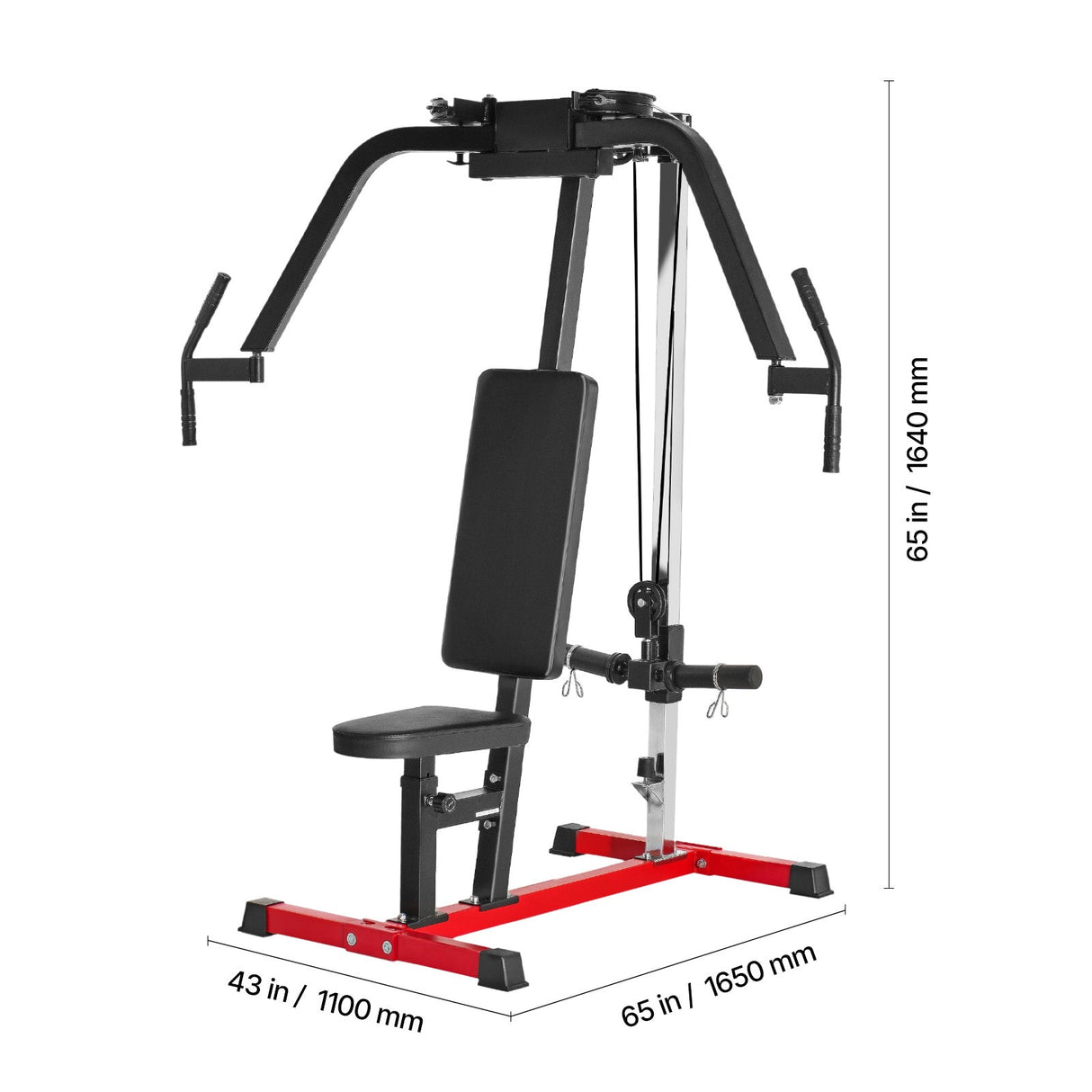 Chest Fly Machine Adjustable Fly and Reverse Delt Machine