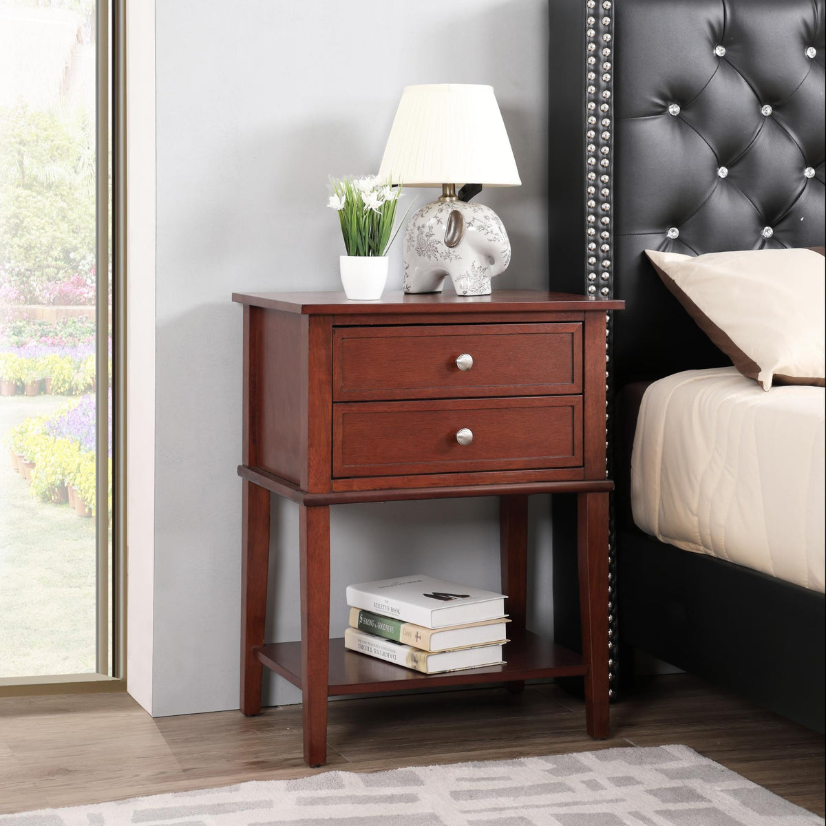 Vibrant Contemporary Nightstand