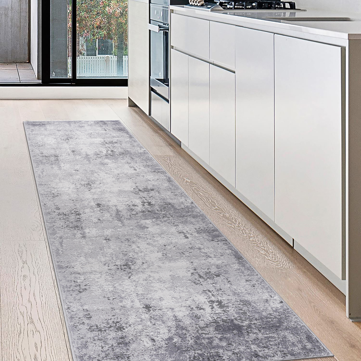 NAAR MARFI Collection Abstract Non-Shedding and Stain Resistant Area Rug