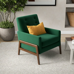 Cole - Solid Wood Lounge Chair