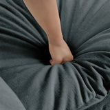 Comfy Deep Single Seat Sofa Upholstered Reading Armchair