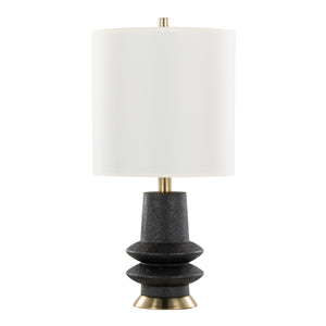 Lloyd 26" Contemporary Polyresin Table Lamp - Set of 2