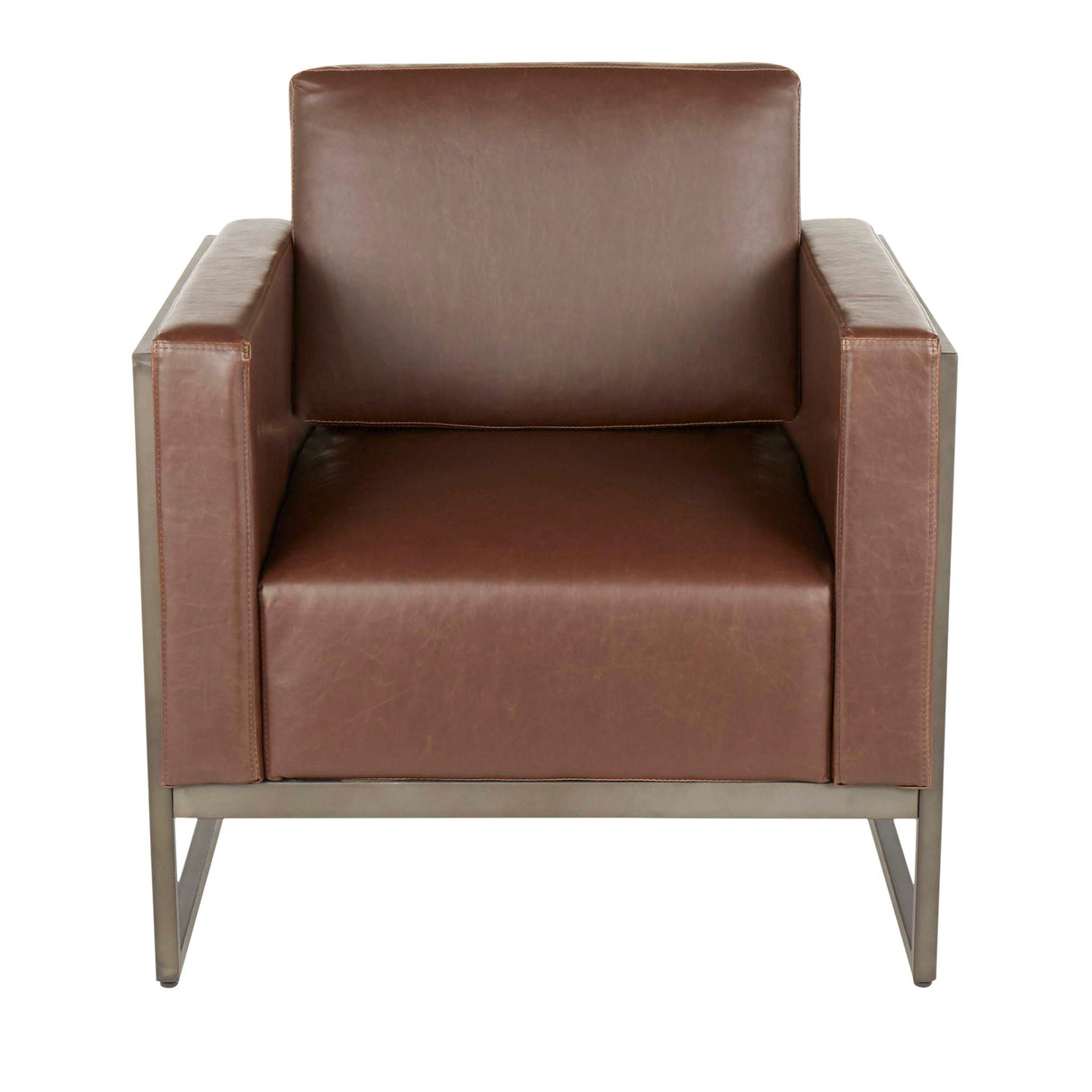 Drift - Industrial Lounge Chair - Espresso