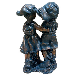 Magnesium Oxide Statues Of A Boy And A Girl