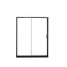 Single Sliding Shower Door, Thick Clear Tempered Glass Shower Door With Stainless Steel Handle
