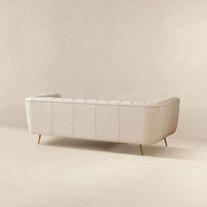 Lamattina - Genuine Italian Channel Tufted Sofa