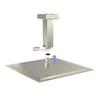 Ceiling Mounted Shower Arm With Flange Stainless Steel