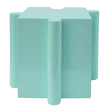 3-Piece Artistic Puzzle Table Set with Modular Interlocking Design