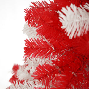 6-Foot Candy Cane Christmas Tree with 300 LED Lights