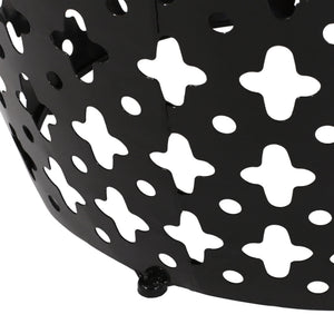 Modern Design, Metal End Table, Large