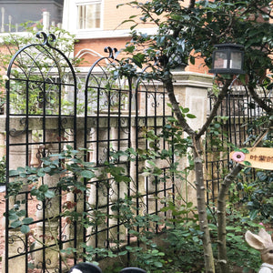 Metal Garden Rustproof Trellis For Climbing Plants Outdoor Flower Support