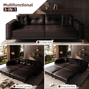 King Size Pull Out Sofa Bed 3 In 1