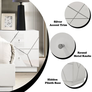 Esther - Nightstand - White