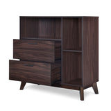 Tm home wood storage cabinet