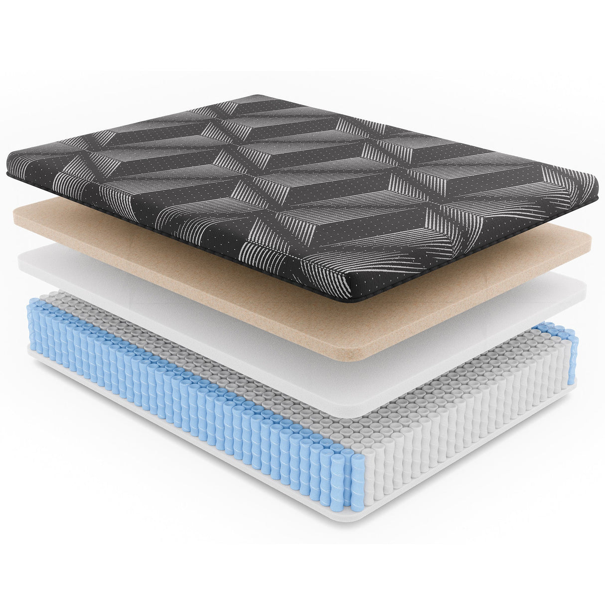 Diamond Matrix Full Mattress with Copper Cooling and Firm Feel