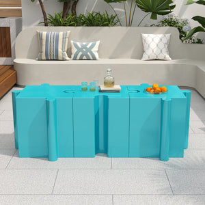 Puzzle Art Side Table