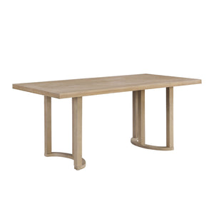 Modern Dining Table Solid Wood