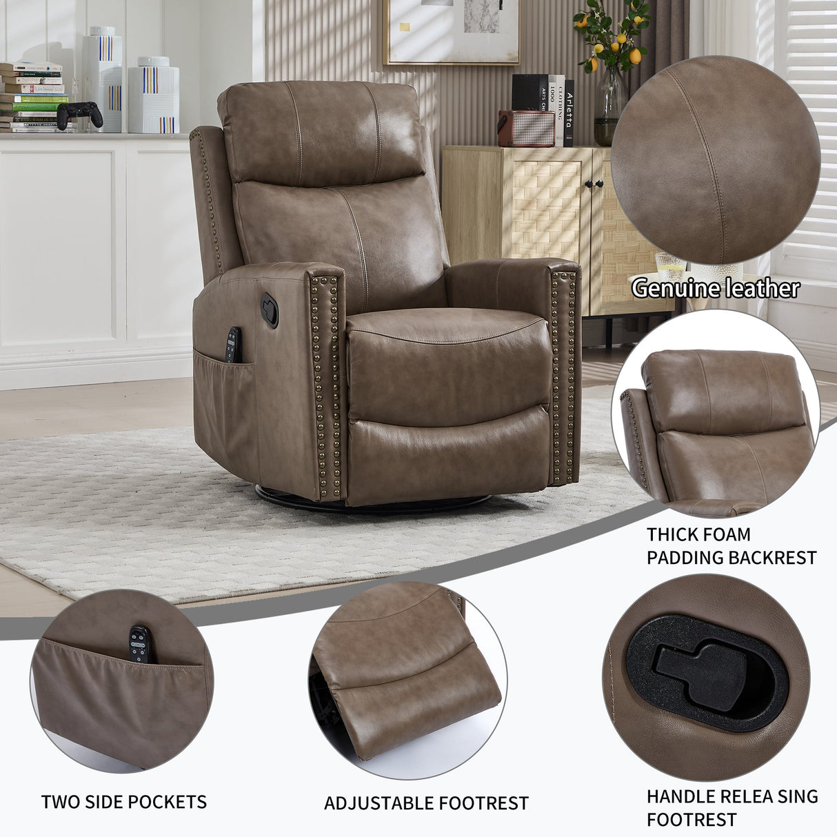 Comfortmax Camel Recliner