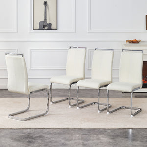 Dining Chairs With Ergonomic Backrest