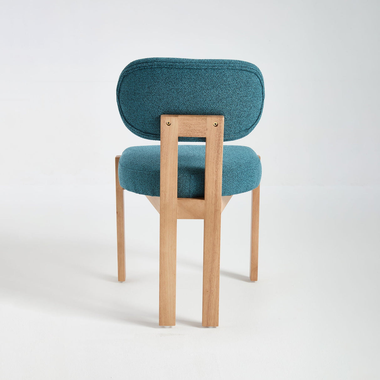 Dining Chairs With Ergonomic Backrest And Adjustable Feet (Set of 2)