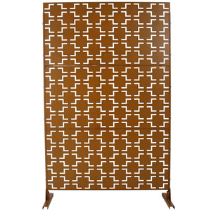 Outdoor & Indoor Metal Privacy Freestanding Decorative Screen
