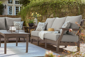 Visola - Sofa with Cushion - Gray