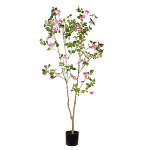 Artificial Bougainvillea Tree With Pot