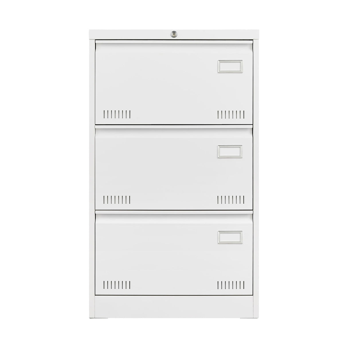 Filing Cabinet Lateral File Cabinet 3 Drawer, Locking Metal File Cabinets Three Drawer, Office Filing Cabinet With Lock Drawers For Home Office