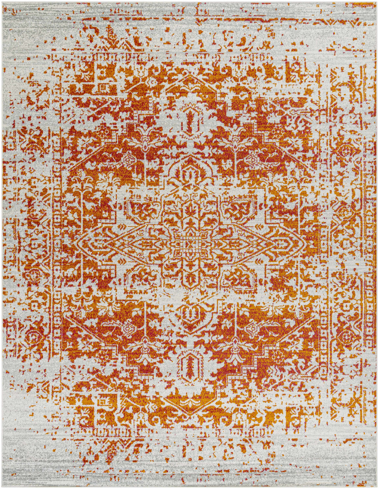 Fairmount Orange Area Rug