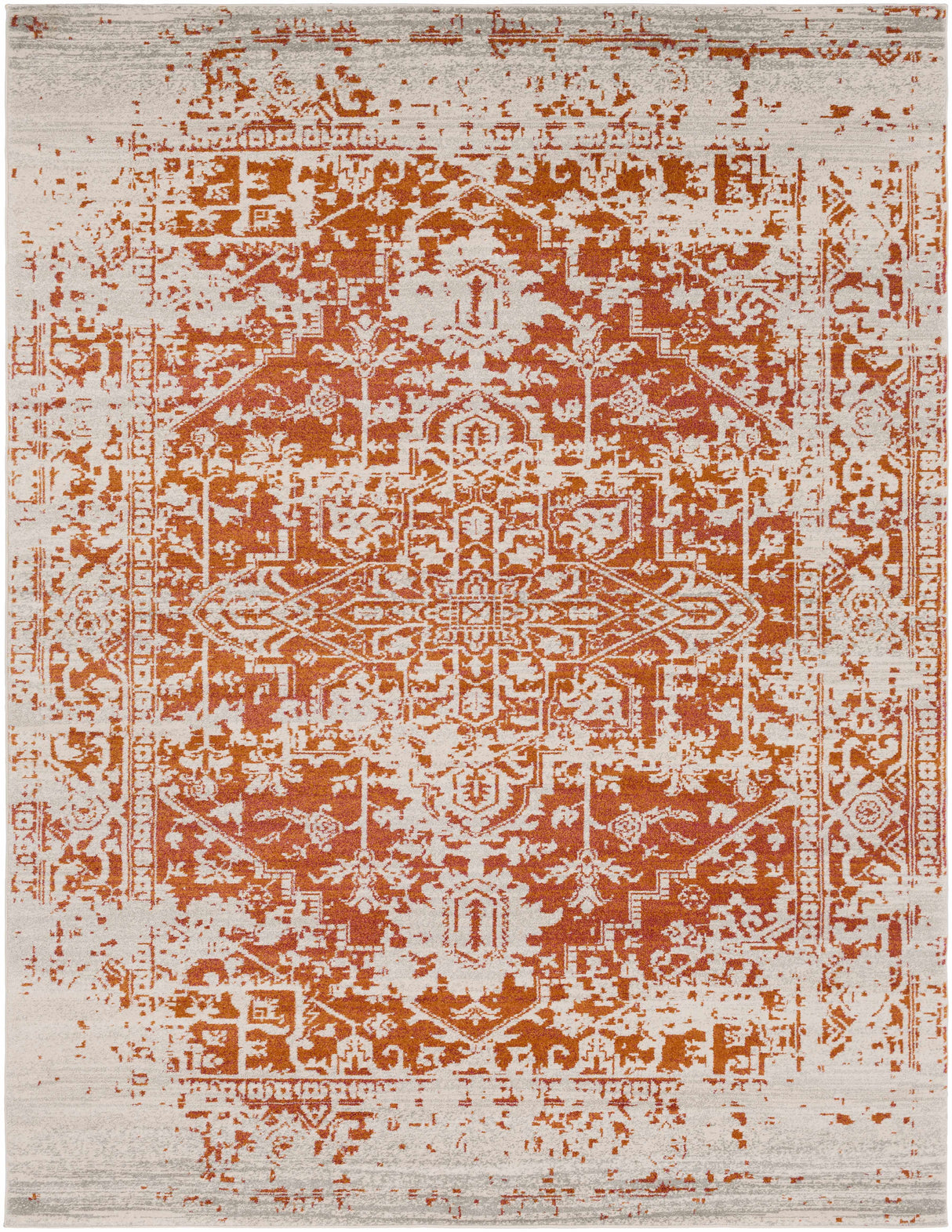 Fairmount Orange Area Rug