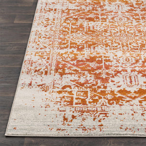 Fairmount Orange Area Rug