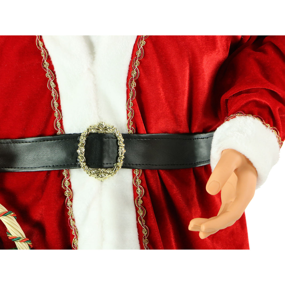 58-in. Dancing Mrs. Claus Animatronic with Basket