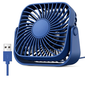 USB Powered Handheld Fan 5V Plug-In Portable Cooling Fan