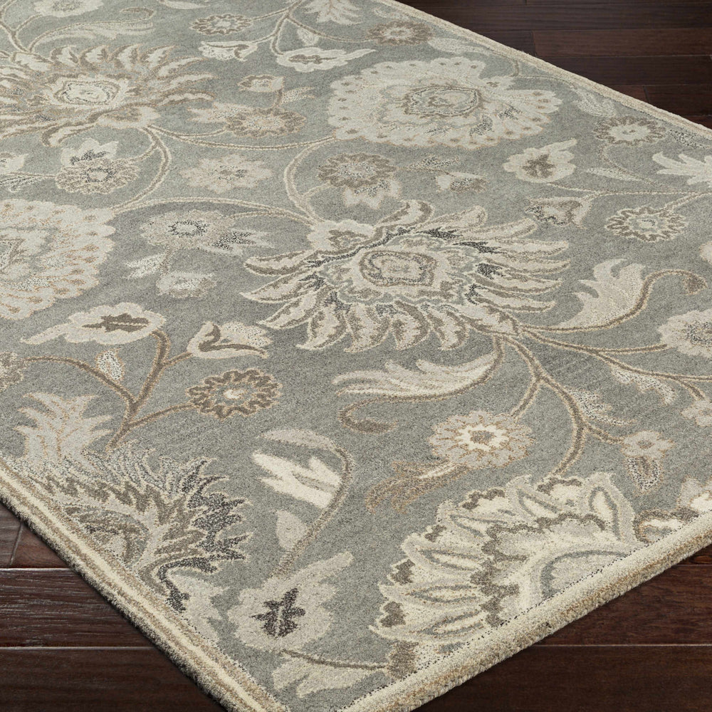 Conesus 1195 Hand Tufted Ivory & Taupe Wool Rug