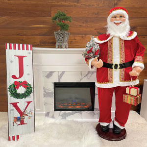 Fraser-Hill-Farm-58-in.-Life-Size-Dancing-Santa-Claus-with-Naughty-and-Nice-List,-Gifts-and-Toy-Sack-Animatronic-Figurine-Christmas-Decor