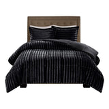 Faux fur comforter mini set - Tuesday Morning - Quilts & Comforters