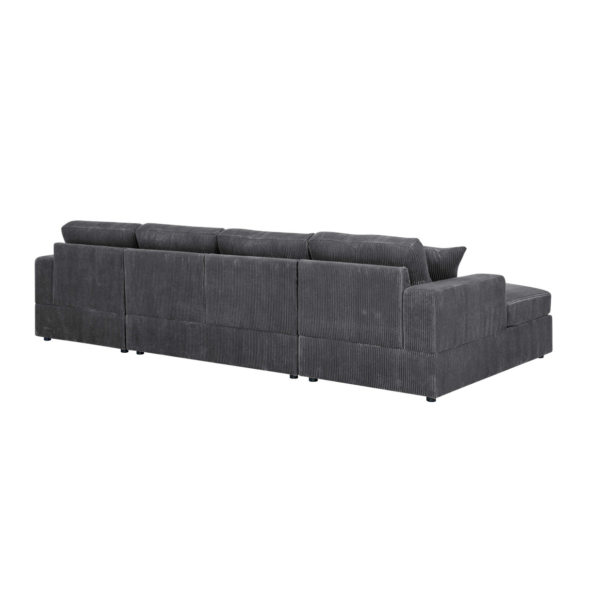 The Sara Modular Corduroy U-Shaped Sectional Sofa
