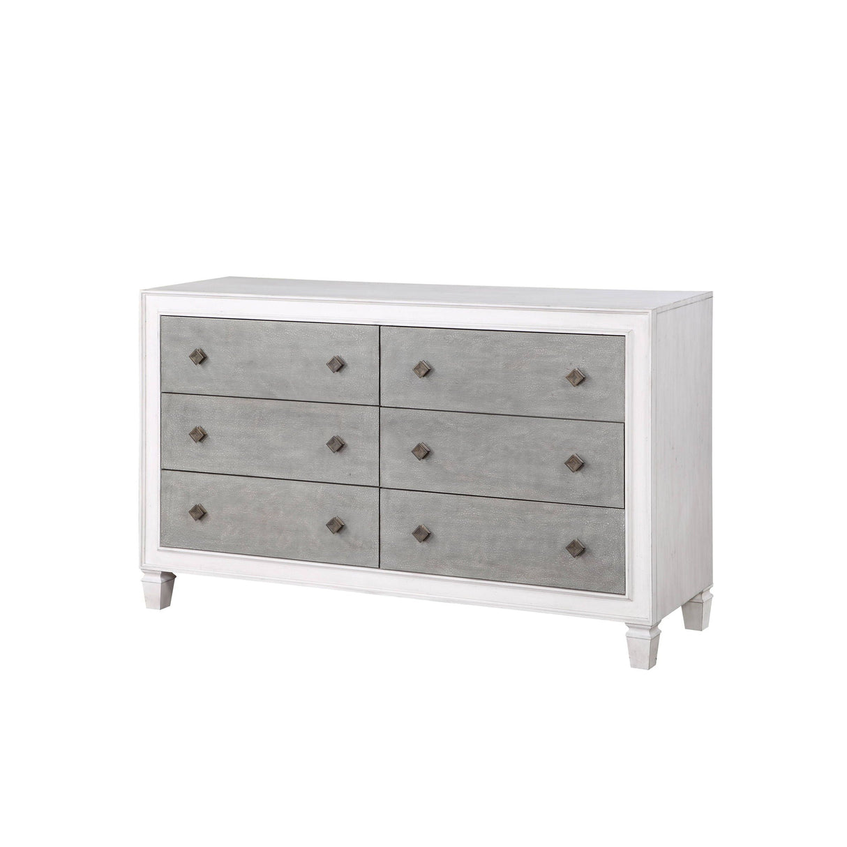 Katia Weathered Dresser - White